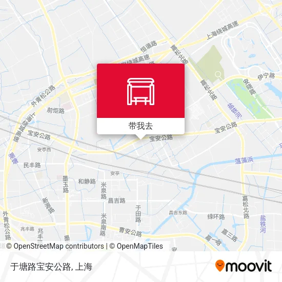 于塘路宝安公路地图