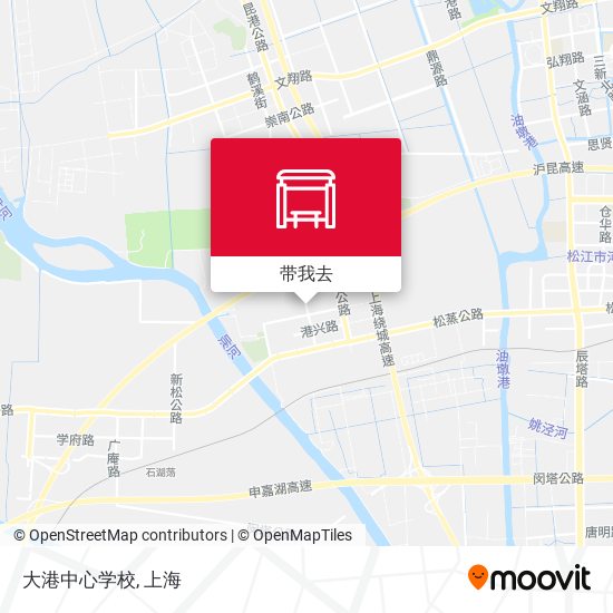 大港中心学校地图