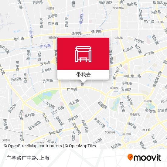 广粤路广中路地图