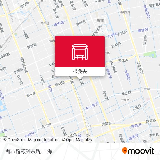 都市路颛兴东路地图