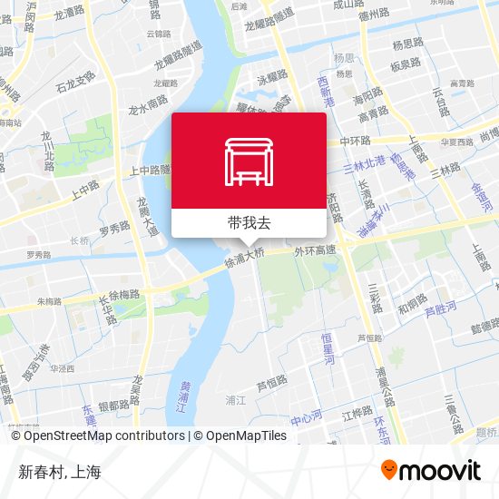 新春村地图
