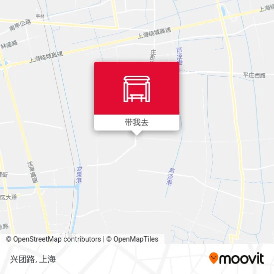 兴团路地图