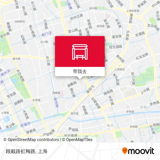 顾戴路虹梅路地图