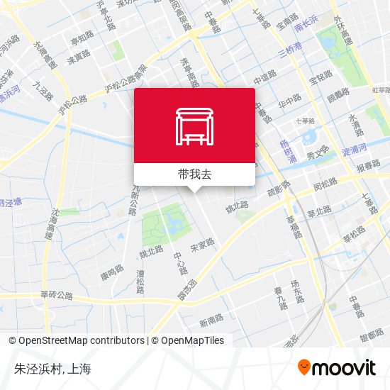朱泾浜村地图