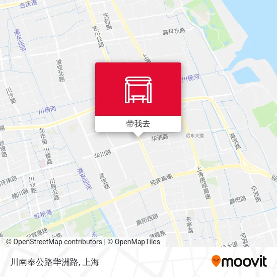 川南奉公路华洲路地图