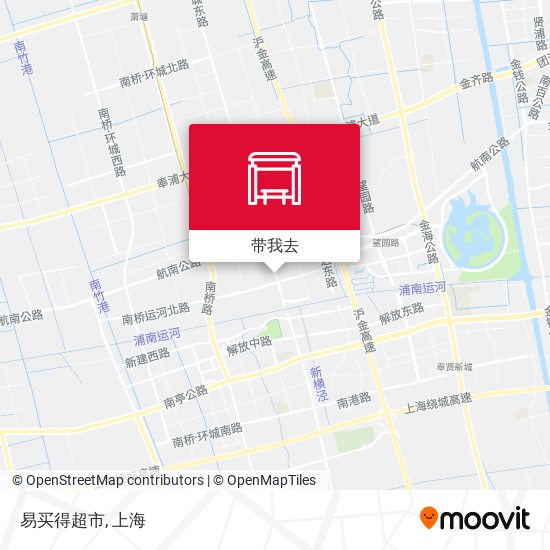 易买得超市地图