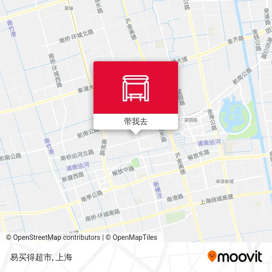 易买得超市地图