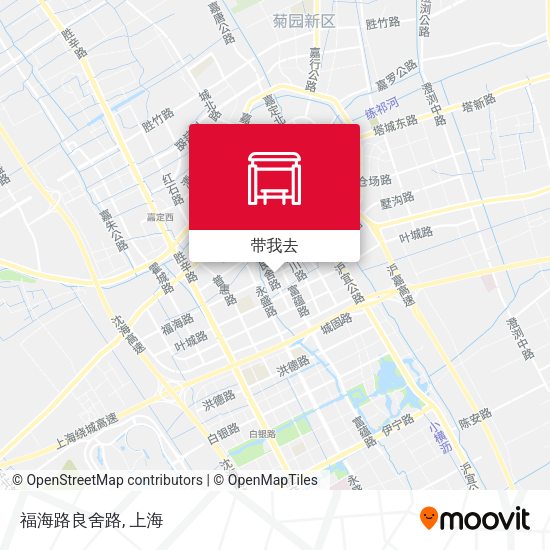 福海路良舍路地图
