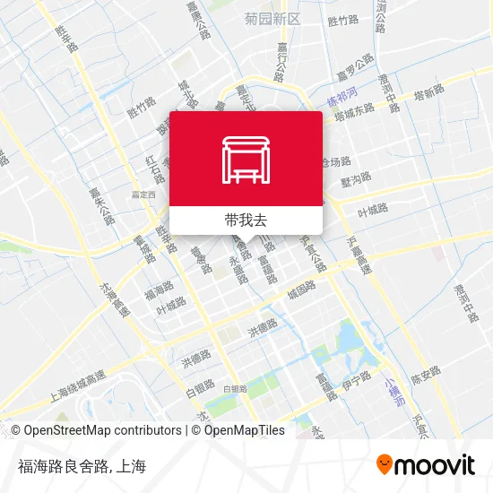 福海路良舍路地图