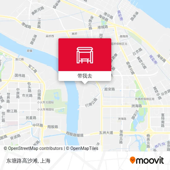 东塘路高沙滩地图