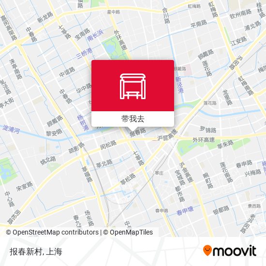报春新村地图