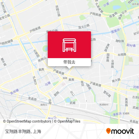 宝翔路丰翔路地图