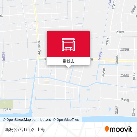 新杨公路江山路地图