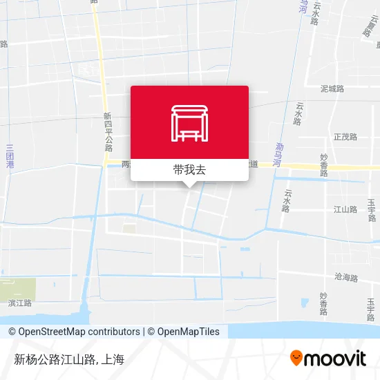 新杨公路江山路地图