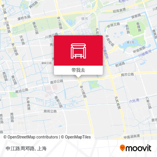 申江路周邓路地图