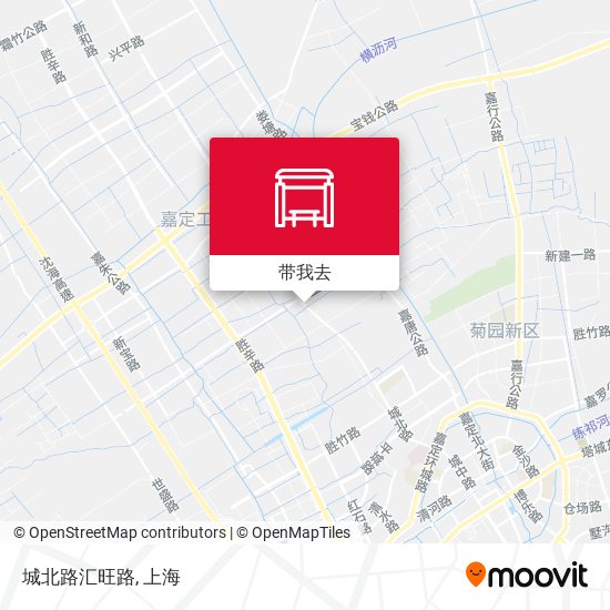 城北路汇旺路地图