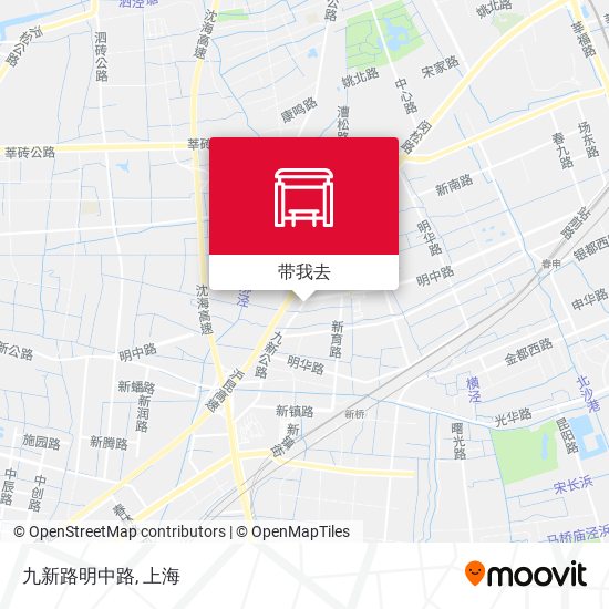 九新路明中路地图