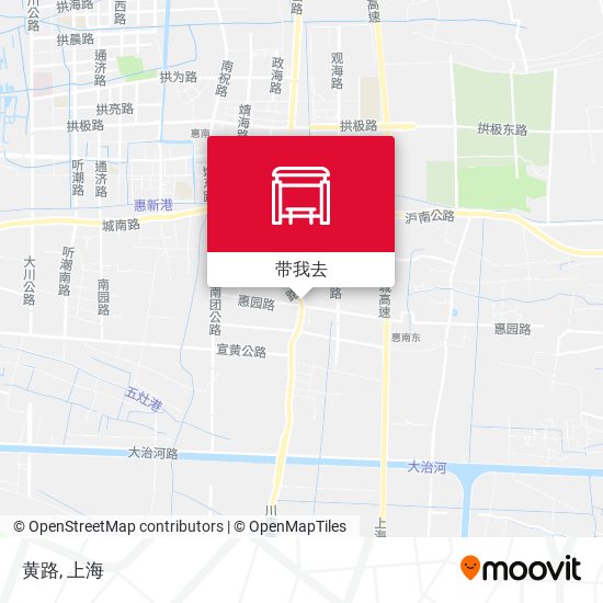 黄路地图