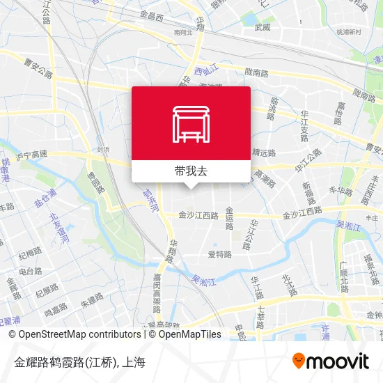 金耀路鹤霞路(江桥)地图