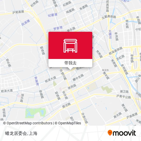 蟠龙居委会地图