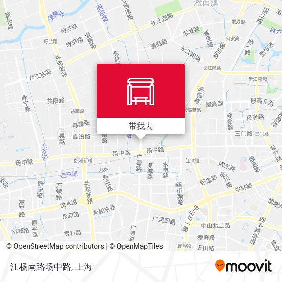 江杨南路场中路地图
