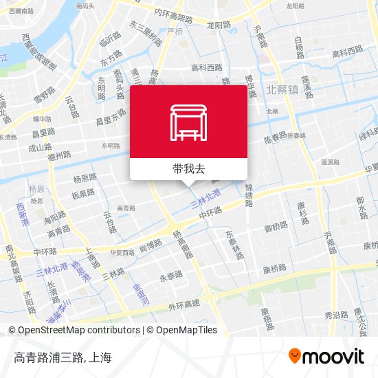 高青路浦三路地图