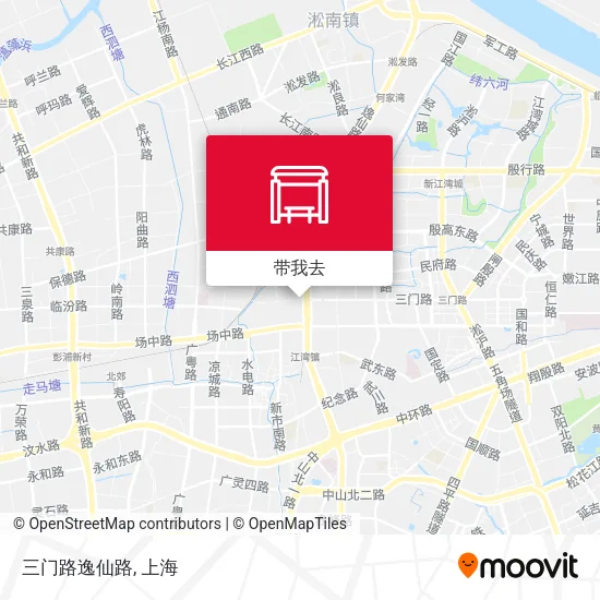 三门路逸仙路地图