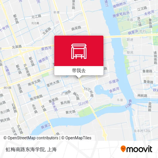 虹梅南路东海学院地图