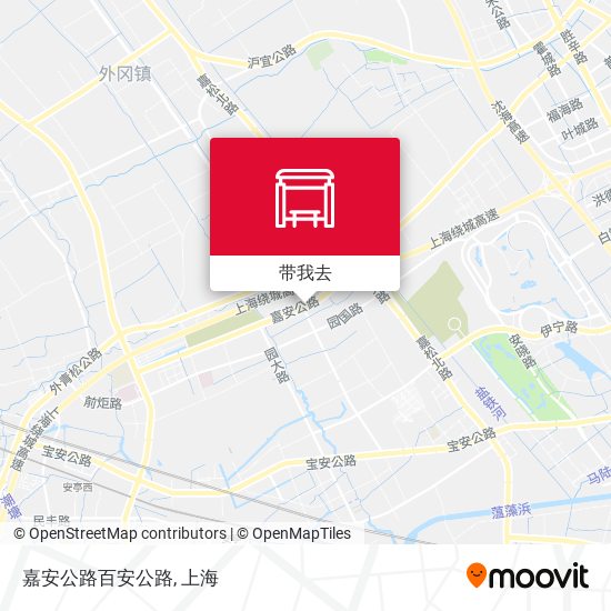 嘉安公路百安公路地图
