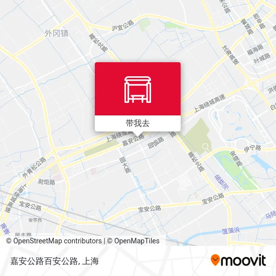 嘉安公路百安公路地图