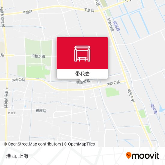 港西地图
