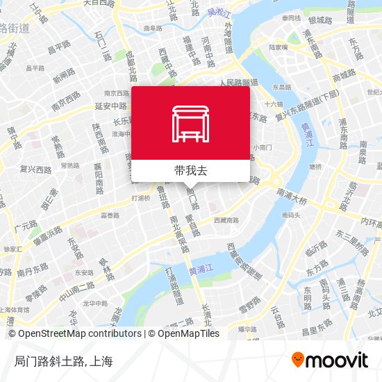 局门路斜土路地图