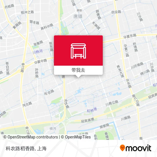 科农路稻香路地图
