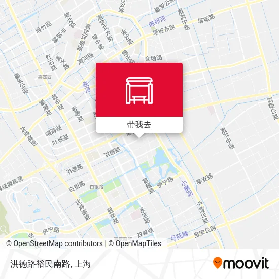 洪德路裕民南路地图