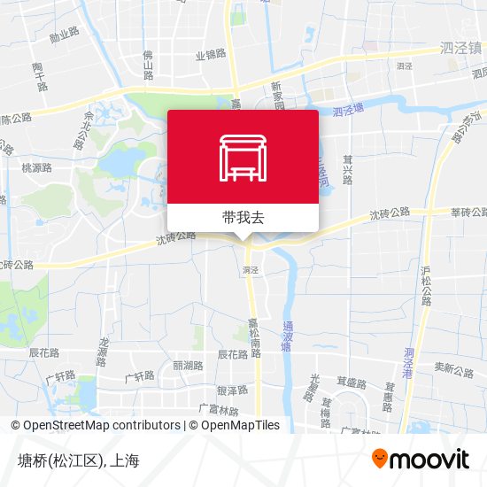 塘桥(松江区)地图
