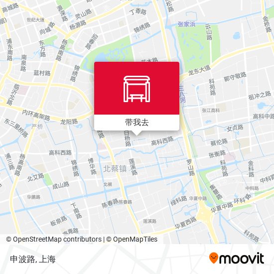 申波路地图