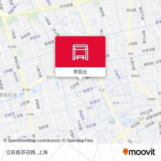 立跃路苏召路地图