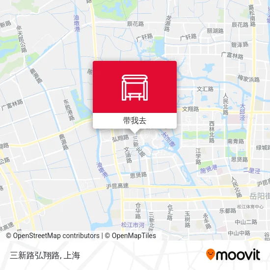 三新路弘翔路地图