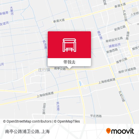 南亭公路浦卫公路地图