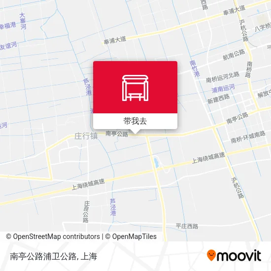 南亭公路浦卫公路地图
