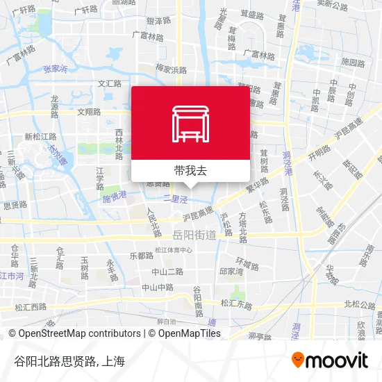 谷阳北路思贤路地图