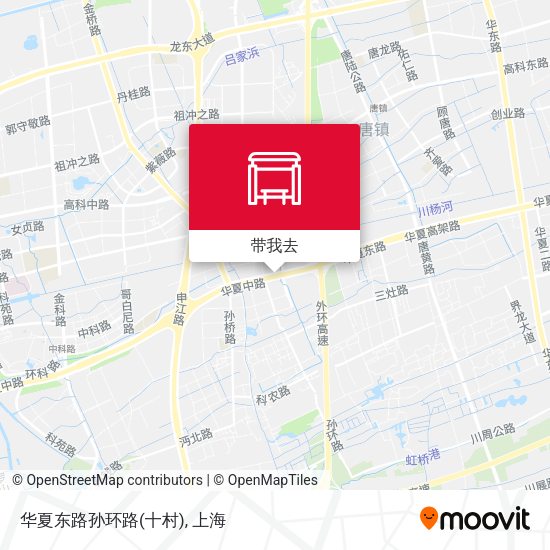 华夏东路孙环路(十村)地图