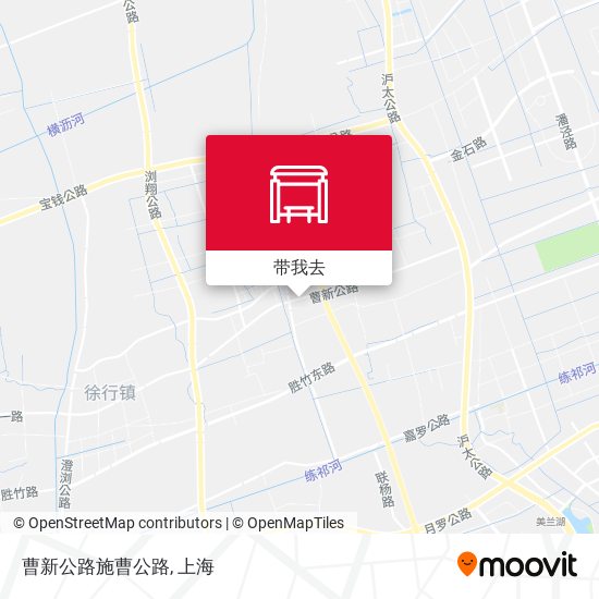 曹新公路施曹公路地图