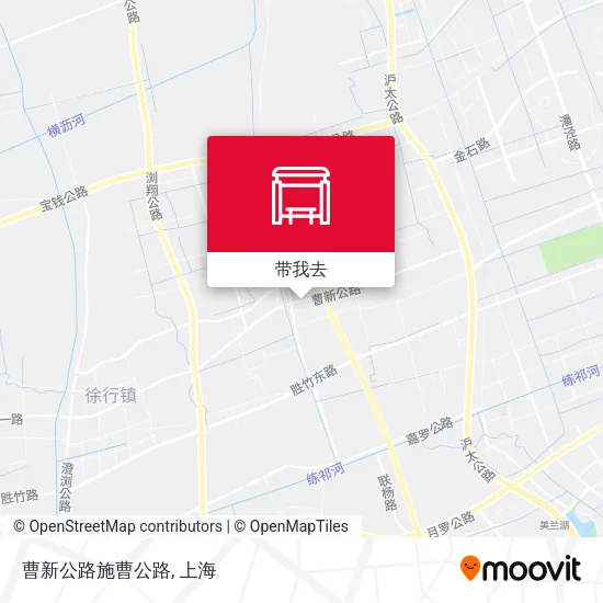 曹新公路施曹公路地图