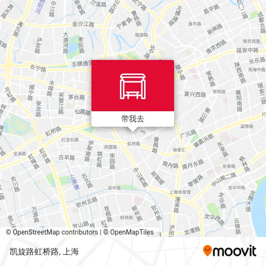 凯旋路虹桥路地图