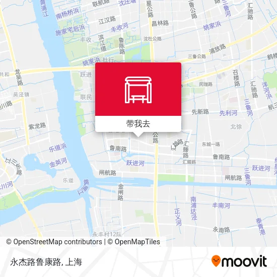 永杰路鲁康路地图