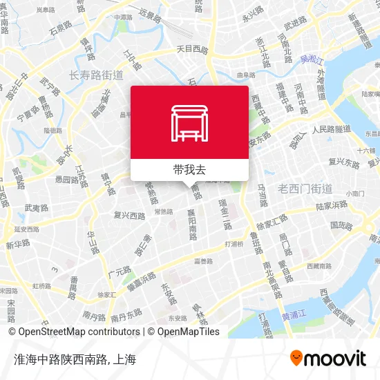 淮海中路陕西南路地图