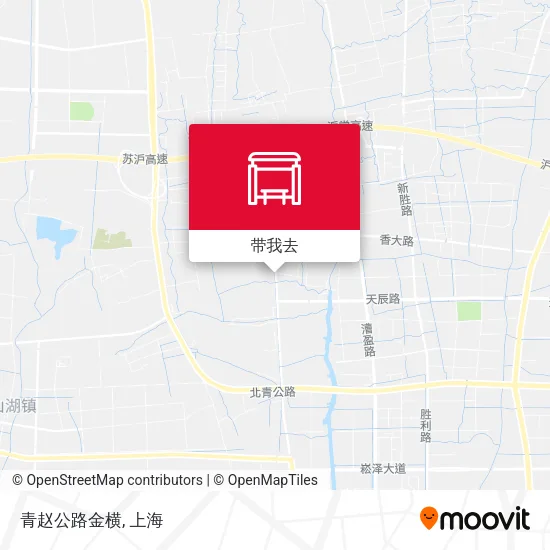 青赵公路金横地图
