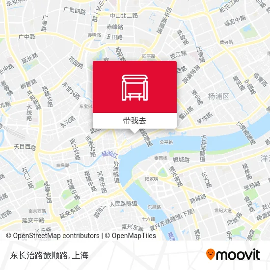 东长治路旅顺路地图