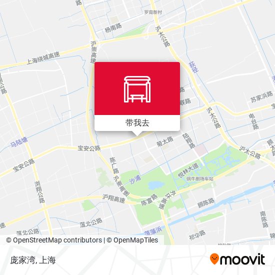 庞家湾地图